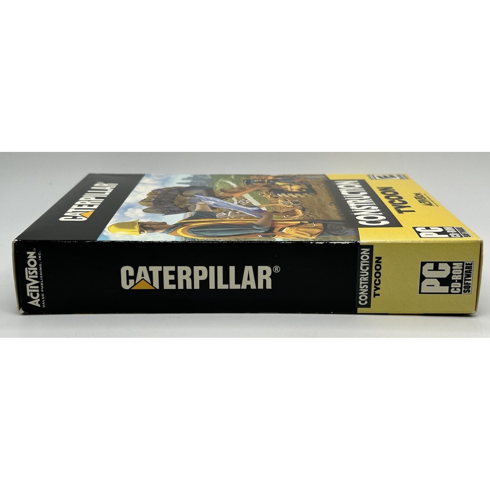 Caterpillar Construction Tycoon Activision PC Cd-ROM Brand New Sealed - Picture 4 of 8